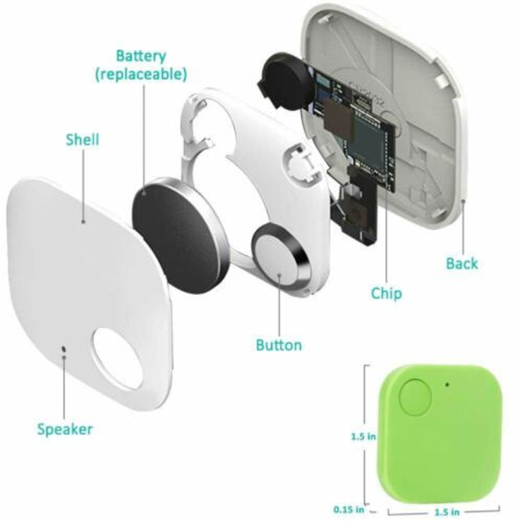 Portable Mini Square Anti Lost Device Smart Bluetooth Remote Anti Theft Keychain Alarm Portable Mini Square Anti Lost Device Smart Bluetooth Remote Anti Theft Keychain Alarm